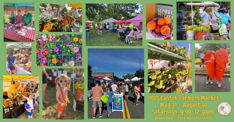 Canton GA Farmers Market 2025 Farmers Market in Canton GA